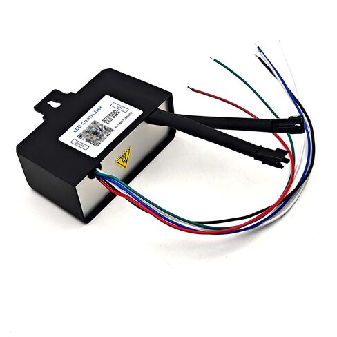 وحدة تحكم LED لإشارة الانعطاف RGB متعددة الألوان WS2812B Pixel Light Driver مناسبة للمصابيح الخلفية للسيارة DRL تعديل شريط ضوء LED الطاقة على ضوء الترحيب وميض الفرامل (SP800A-PRO) in Saudi Arabia