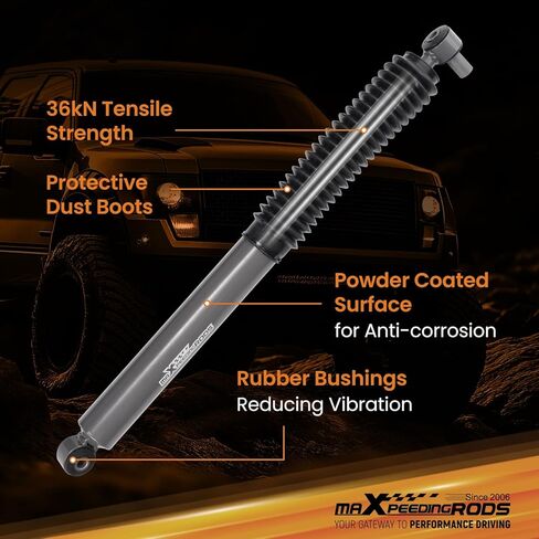ممتص الصدمات الأمامي maxpeedingrods 0-1.5 بوصة لسيارة جيب رانجلر JL 4WD 2018-2024، إصدار G1 in Saudi Arabia