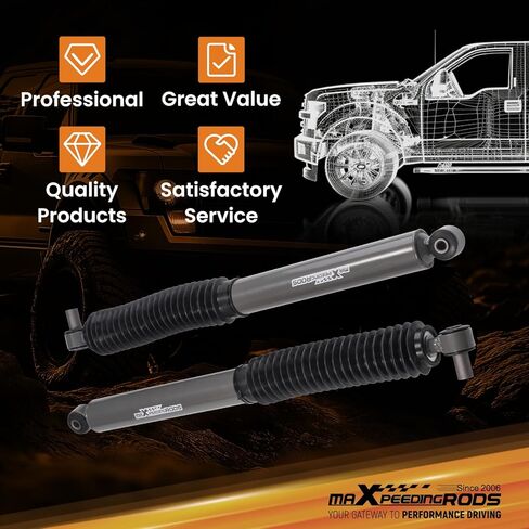 ممتص الصدمات الأمامي maxpeedingrods 0-1.5 بوصة لسيارة جيب رانجلر JL 4WD 2018-2024، إصدار G1 in Saudi Arabia