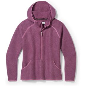 Smartwool Women's Hudson Trail Merino Wool Fleece Anorak Pullover (Regular Fit)
