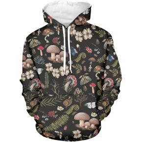 Adult Drawstring Hoodies Long Sleeve Hooded Sweatshirts Teenager Pullover Size XS-6XL