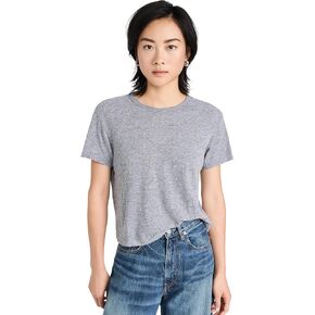 Monrow Women's Ht1121-1-granite 50's Vintage Tee