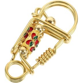 Brass Keychain Hook Key Chain Outdoor Decor Metal Keychain Clip Keychain Carabiner Clip Keychain Hook Accessory Car Keychain Car Decor Key Ring Belt Keychain Clip