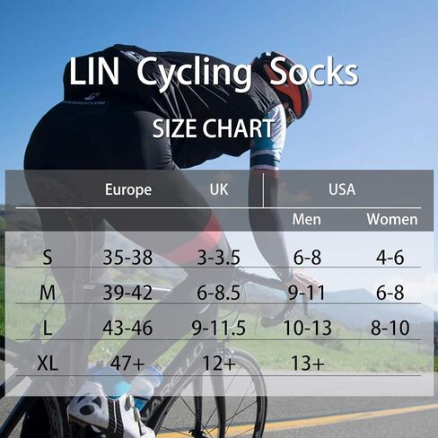 جوارب لركوب الدراجات من لين 7 قطع للرجال والنساء بألوان مضحكة جوارب ركوب الدراجات الأداء الرياضي طاقم الجوارب in Kuwait