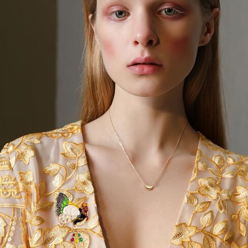 Thanksgiving Turkey Enamel Brooch Pins，Christmas Brooches for Women Girls, Xmas Holiday Jewelry in Kuwait