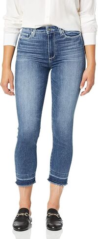 PAIGE Women's Hoxton High Rise Slim Fit Ankle Jean in Saudi Arabia