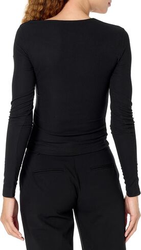 GUESS Women's Long Sleeve FEBE Top in Saudi Arabia