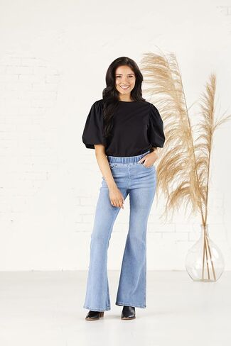 Mud Pie Sicily Womens Flare Jeans in Saudi Arabia