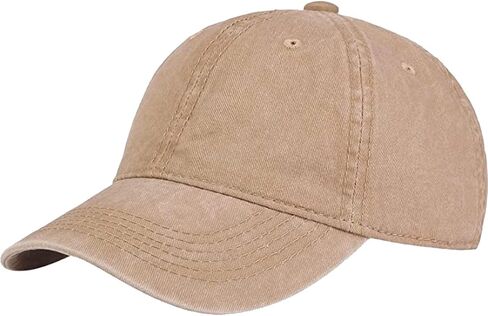 10 Pieces Unisex Cotton Vintage Baseball Cap Low Profile Unstructured Baseball Hat Washed Baseball Hat Adjustable Dad Hat in Saudi Arabia