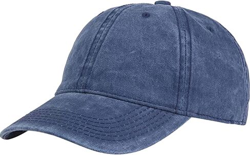 10 Pieces Unisex Cotton Vintage Baseball Cap Low Profile Unstructured Baseball Hat Washed Baseball Hat Adjustable Dad Hat in Saudi Arabia