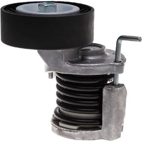 AUQDD 38427 Belt Tensioner and Pulley Assembly (For TDI 2.0L 1968cc 120Cid Diesel Turbo) Fit For 2010-2013 Audi A3 /13-14 VW Beetle,10-14 Golf,09-14 Jetta,12-14 Passat (‎19254100 038903315AH)