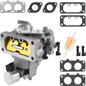 FH641V Carburetor for Kawasaki FH641V FH721V FH661V FH680V FX850V FH751V FX801V 22 HP Engine Carb Replace# 15004-1010 15004-0760 15004-1008 15004-0757 15004-1005 15004-7024 15003-7094 with Gaskets