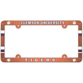 Wincraft NCAA Clemson University 29690013 LIC Full Color Plate Frame