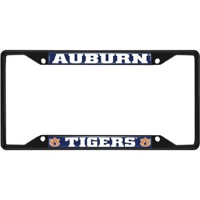FANMATS 31246 Auburn Tigers Metal License Plate Frame Black Finish
