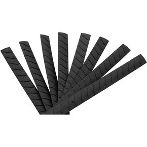 Rhino Rack 8-Pack Vortex Generating Rubber Strips 40cm (15.75") Long Each Strip, for 126" Total Length of Vortex Strips (320cm Total), Black (VA-VGS8) in Kuwait