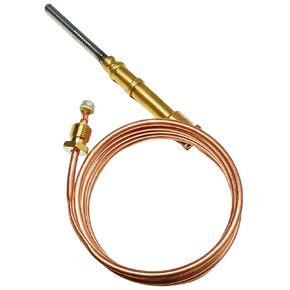 3834 (48 Inch) Heavy Duty Thermocouple Nickel Plated Fits for Pizza Ovens Boilers Water heaters Gas Furnaces Thermocouple Blodgett Benan rr2100 Thermocouple Replacement