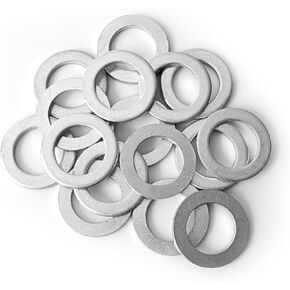 20 Pcs Oil Drain Plug Gasket - 14mm OEM Aluminum Oil Drain Plug Washer Gaskets - Compatible/Replacement for Civic Accord CR-V CRV Pilot Odyssey OEM PN Part#: 94109-14000
