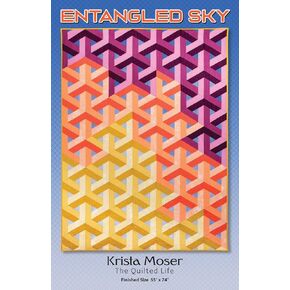 Entangled Sky Quilt Pattern by Krista Moser