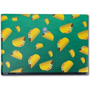Laptop Skin Compatible with Alienware M16 R2 (2024) - Tacos - Premium 3M Vinyl Protective Wrap Decal Cover - Easy to Apply | Crafted in The USA by MightySkins