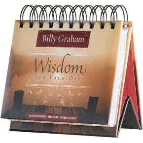 DaySpring - Billy Graham - Wisdom for Each Day - An Inspirational DaySpring DayBrightener - Perpetual Calendar (75669)