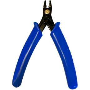 Crimping Tool Jewelry Crimper Plier Bead Crimping Pliers Jewelry Making Tool Crimping Crimper Press Pliers with PVC Handle for Beading Jewelry DIY Crafts