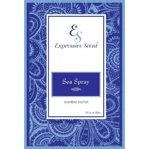 – Home Fragrance Aromatic Sachets: Premium Long-Lasting Aroma, for Drawers Dressers Closets Car Kitchen, Heritage Sea-Spray