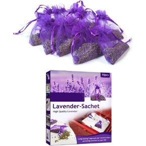 Yosoo Sachets Bag, Lavender, No Fragrance No additives Home Supplies Placed on The Car, Bedroom, Bathroom, Pillow