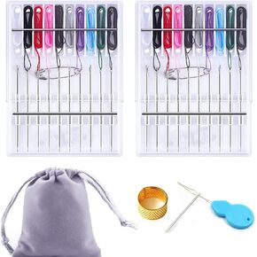 Y-Axis 2 Boxes Home and Travel طقم خياطة سريع الإصلاح طقم إبرة ملولبة مسبقًا in Kuwait