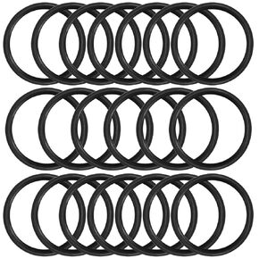 uxcell Nitrile Rubber O-Rings 25mm OD 20mm ID 2.5mm Width, Metric Sealing Gasket for Automotive Machine Plumbing, Pack of 20