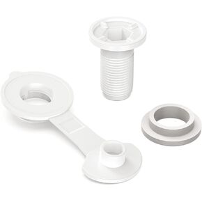 Iivos Replacement Cooler Drain Plug for 50 58 and 82 Qt Coleman Xtreme Coolers - 1.5" Shaft Length