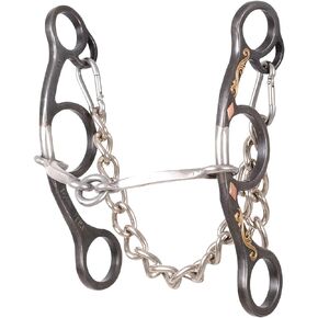 Classic Equine Diamond Short Shank O Ring Square Snaffle Bit