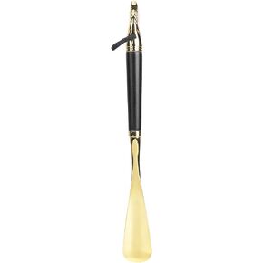 Zerodis Lifter Universal Long Beech، معدن لبيسة حذاء بمقبض طويل جدًا للرجال والأطفال والنساء أثناء الحمل (أسود 32 سم رأس حصان) in Kuwait