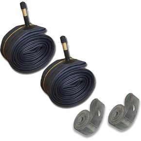 Bicycle Inner Tube - 26 x 2.00-2.40, w/ 48mm Schrader Valve. 26x2.125, 26x2.0, 26x 2.30, 26 x 2.40 Butyl Rubber Bicycle Inner Tube