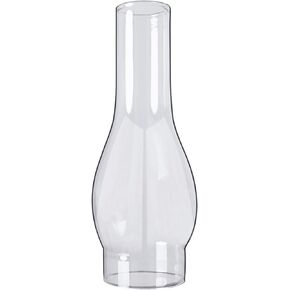 GXFCCYXT Oil Lamp Chimney 3 Inch Base by 10 Inch Height Kerosene Lamp Shade Tall Hurricane Lamp Glass Replacement Chimney for Oil and Kerosene Style Lamps