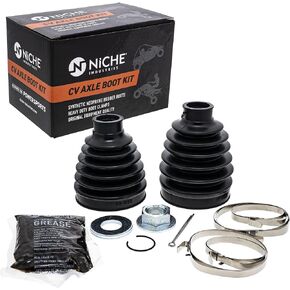 NICHE Front Rear CV Axle Boot Kit For Kawasaki 49006-0578 Mule PROFX PROFXT PRODX PRODXT PROFXR UTV