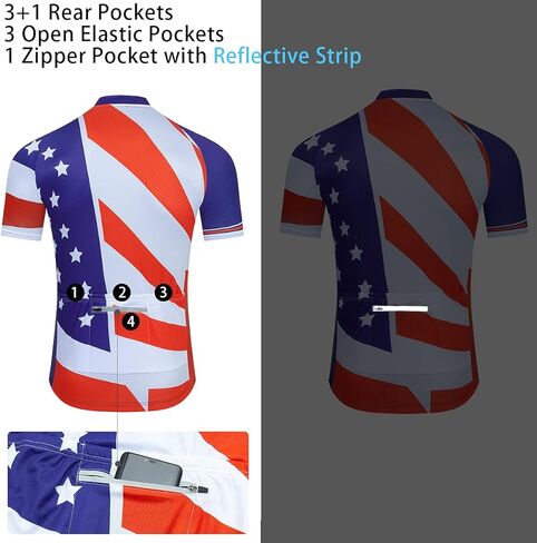 Men's Bicycle Short Sleeve Set Cycling Jersey Set 3 Pockets Shirts 3D Cushion Shorts Padded Pants/Bib Short in Saudi Arabia