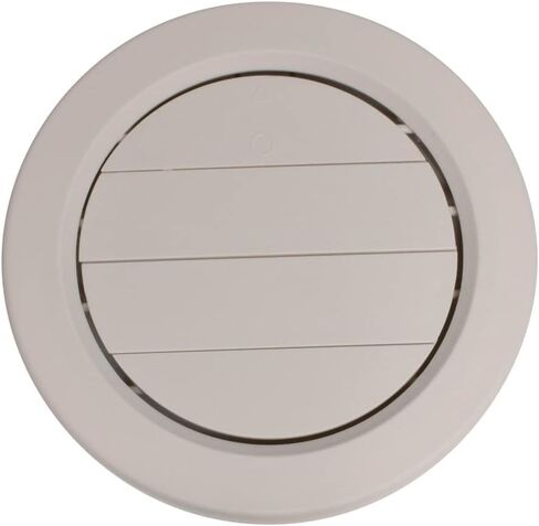 Valterra A10-3360VP Dampered Heating and A/C Register with 360° Rotation - 5-13/16" ID x 6-7/8", Beige in Saudi Arabia