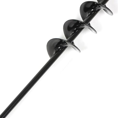findmall 32 x 2 Extended Length Auger Drill Bit Garden Plant Auger for Planting Bulb 3/8 Hex Drive Drill Earth Auger Bulb Planter Tool in Saudi Arabia