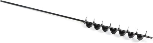findmall 32 x 2 Extended Length Auger Drill Bit Garden Plant Auger for Planting Bulb 3/8 Hex Drive Drill Earth Auger Bulb Planter Tool in Saudi Arabia