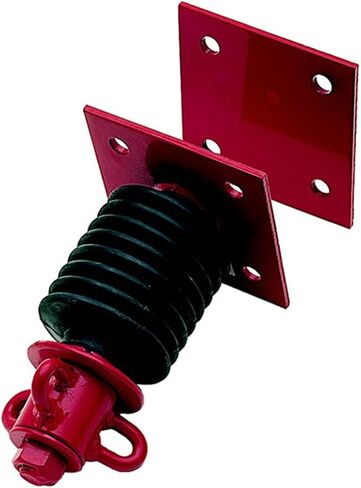 Swing Set Stuff Commercial Extra Heavy Duty Tire Swivel & SSS Logo Sticker, Red in Saudi Arabia