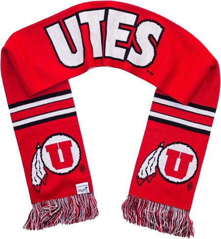 Tradition Scarves Utah Utes Scarf - University of Utah Knitted Classic in Saudi Arabia