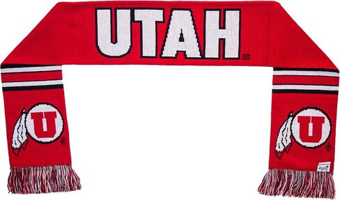 Tradition Scarves Utah Utes Scarf - University of Utah Knitted Classic in Saudi Arabia