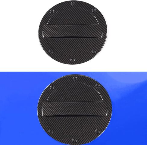 MICROCK Gas Tank Cap Fuel Filler Door Cover for Chevrolet Camaro 2016 2017 2018 2019 2020 2021 2022, Glossy Black in Kuwait