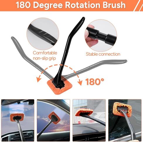Car Wash Kit,17 PCS Car Cleaning Kit with Car Wash Mitt Scratch Free,Detailing Brush Set,Cleaning Gel,Tire Brush,Air Vent Brush in Saudi Arabia
