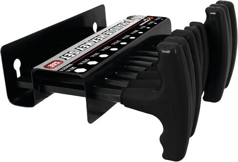 Performance Tool W80274 10-Piece SAE T-Handle Allen Wrench Set, Long Arm Hex Key Wrench Set in Saudi Arabia