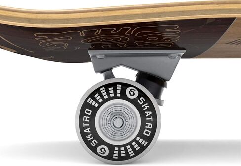 SKATRO - لوح تزلج احترافي مقاس 31 بوصة لوح تزلج كامل. أعمار ألواح التزلج: البالغين والأولاد والبنات والمبتدئين والأطفال in Saudi Arabia