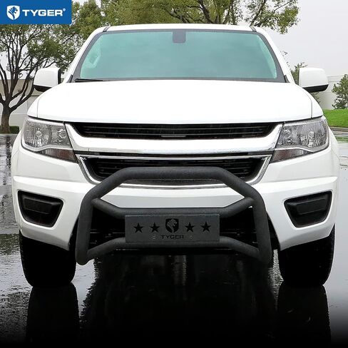 Tyger Auto TG-GD6C60148 Front Bumper Guard Compatible with 2015-2022 Chevy Colorado / GMC Canyon | Textured Black | Light Mount | Bull Bar in Saudi Arabia