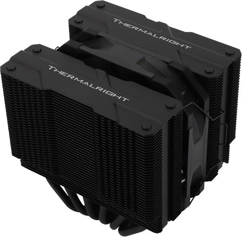 Thermalright Peerless Assassin 120 Mini Black CPU Cooler, 6 Heat Pipes AGHP Technology, with 120mm PWM Fan, 1500RPM Speed, for AMD:AM4 AM5/Intel LGA 1851/1700/1150/1151/1200/2011,PC Cooler in Saudi Arabia