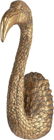 Creative Co-Op Decorative Resin Bird Head Wall Decor, Gold in Saudi Arabia