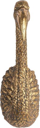 Creative Co-Op Decorative Resin Bird Head Wall Decor, Gold in Saudi Arabia